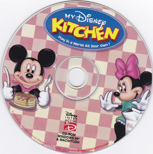 MY DISNEY Kitchen Microsoft Windows PC CD-PC Gamez USA