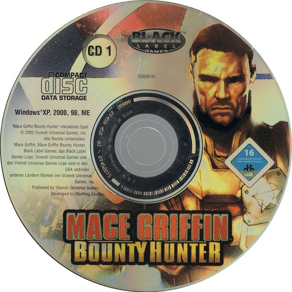 Mace Griffin Bounty Hunter Disc 1-4 Microsoft Windows PC CD-PC Gamez USA