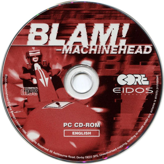 Blam! Machinehead Microsoft Windows PC CD-PC Gamez USA