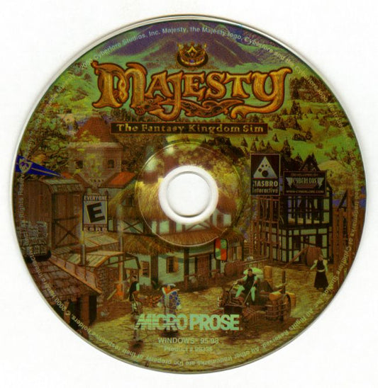 Majesty - The Fantasy Kingdom Sim Microsoft Windows PC CD-PC Gamez USA