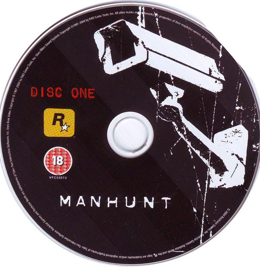 Manhunt Disc 1-3 Microsoft Windows PC CD-PC Gamez USA