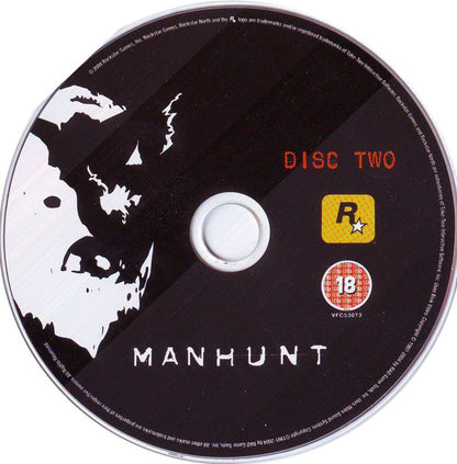 Manhunt Disc 1-3 Microsoft Windows PC CD-PC Gamez USA