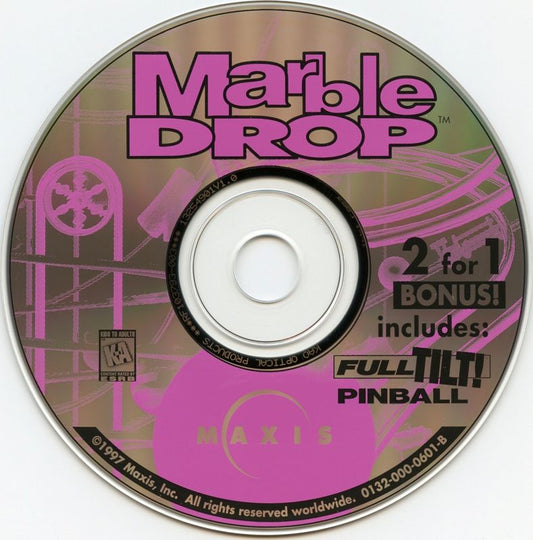Marble Drop Microsoft Windows PC CD-PC Gamez USA