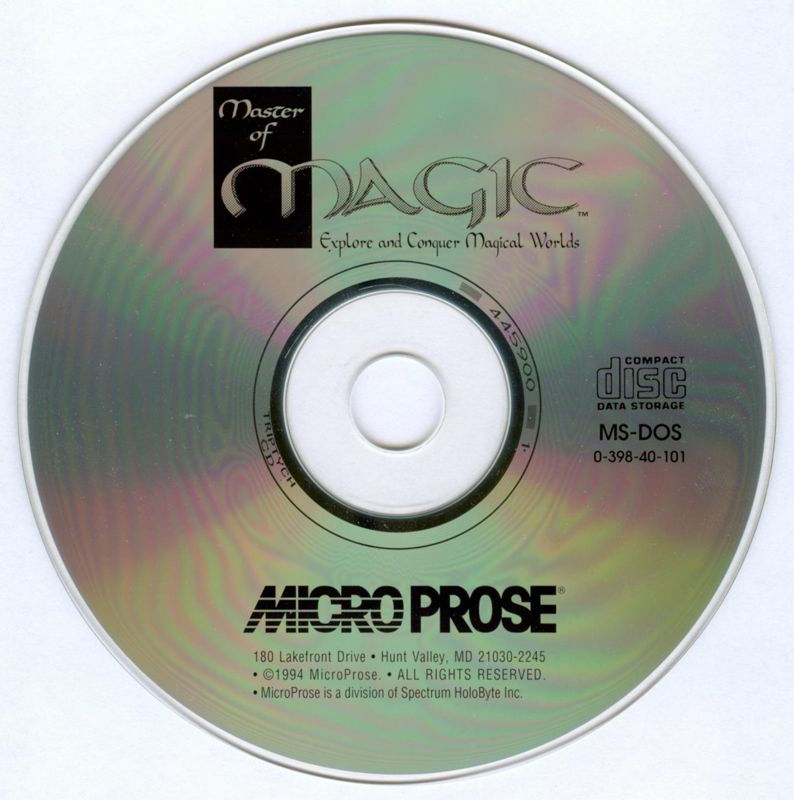 Master of Magic Microsoft Windows PC CD-PC Gamez USA
