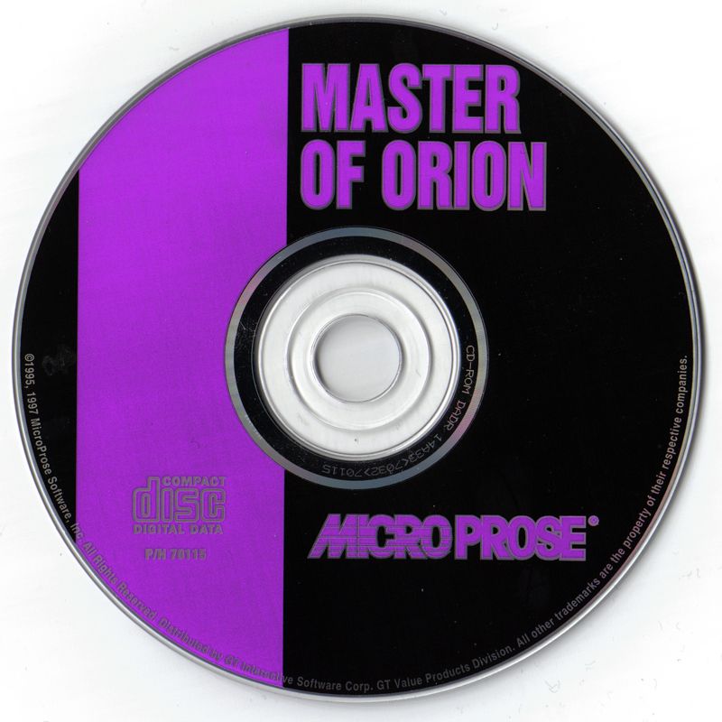 Master of Orion Microsoft Windows PC CD-PC Gamez USA