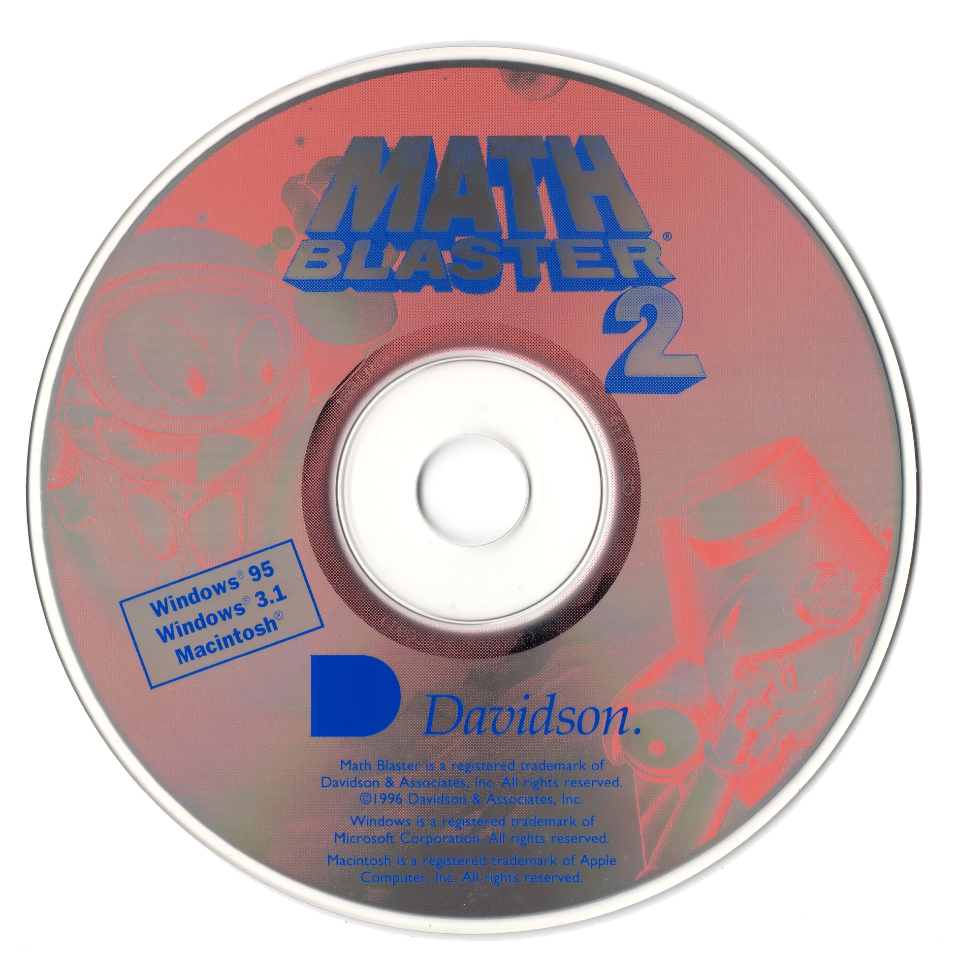 Math Blaster Episode 2 - Secret of the Lost City Microsoft Windows PC CD-PC Gamez USA