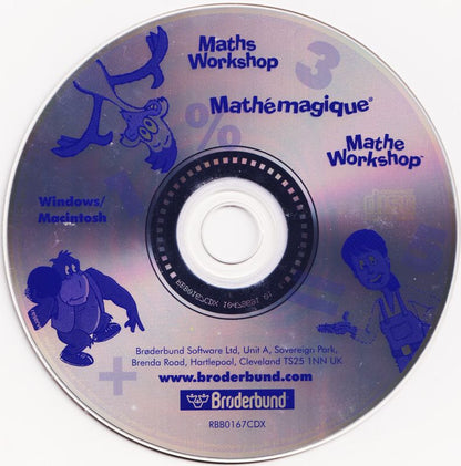 Math Workshop Microsoft Windows PC CD-PC Gamez USA