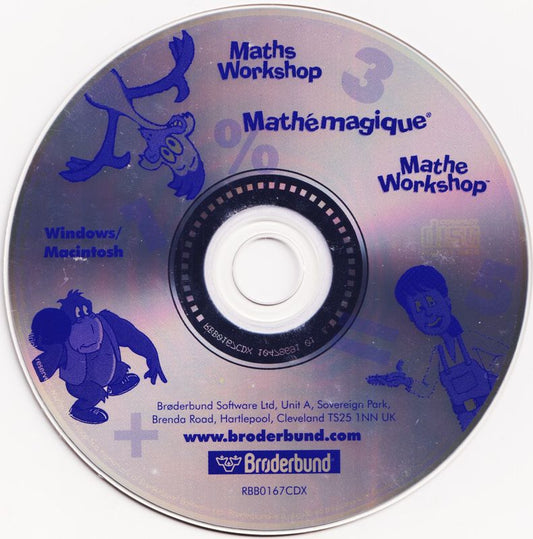Math Workshop Microsoft Windows PC CD-PC Gamez USA