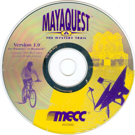 Mayaquest The Mystery Trail Microsoft Windows PC CD-PC Gamez USA