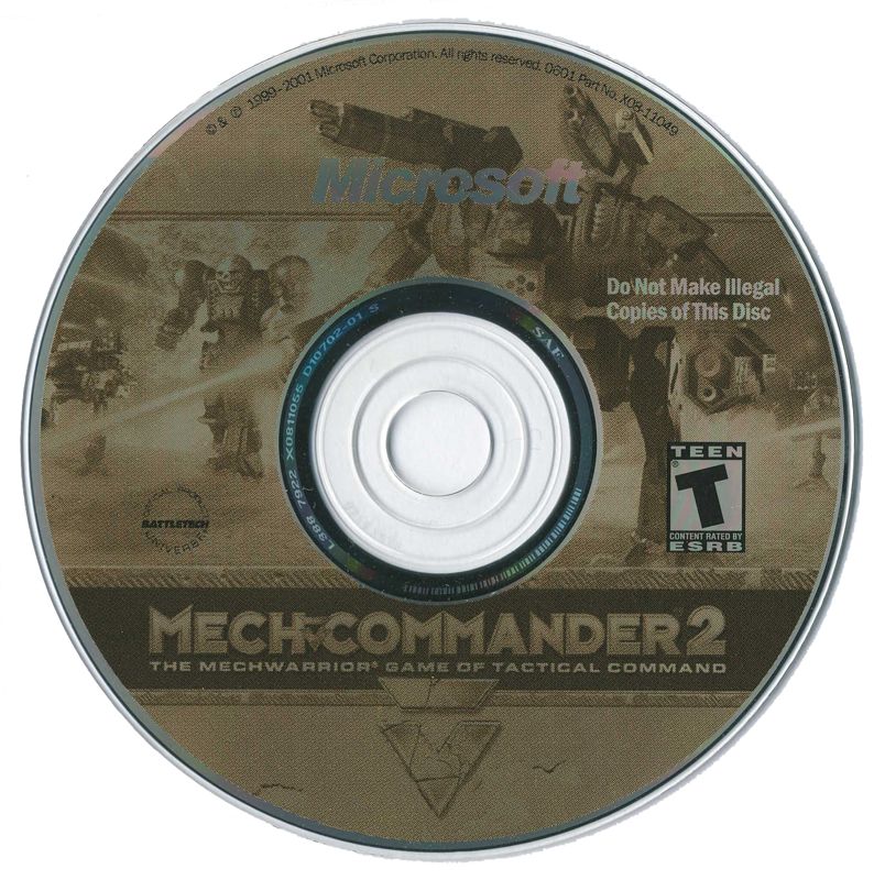 Mech Commander 2 Microsoft Windows PC CD-PC Gamez USA