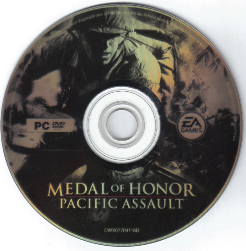 Medal of Honor Pacific Assault Microsoft Windows PC DVD-PC Gamez USA