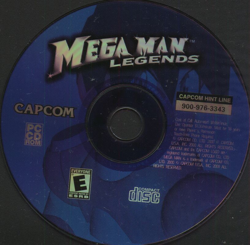 Mega Man Legends Microsoft Windows PC CD-PC Gamez USA