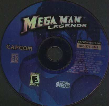 Mega Man Legends Microsoft Windows PC CD-PC Gamez USA