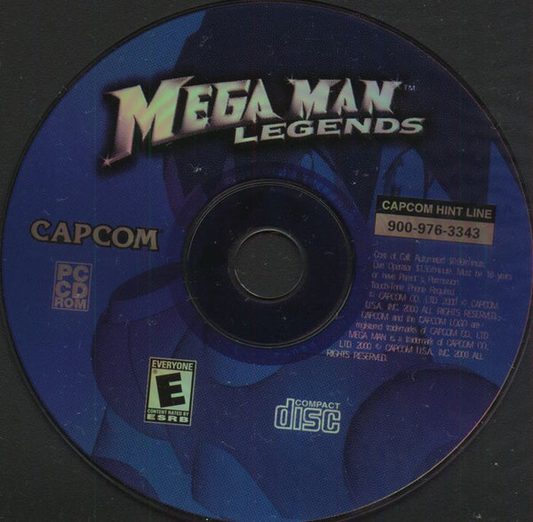 Mega Man Legends Microsoft Windows PC CD-PC Gamez USA