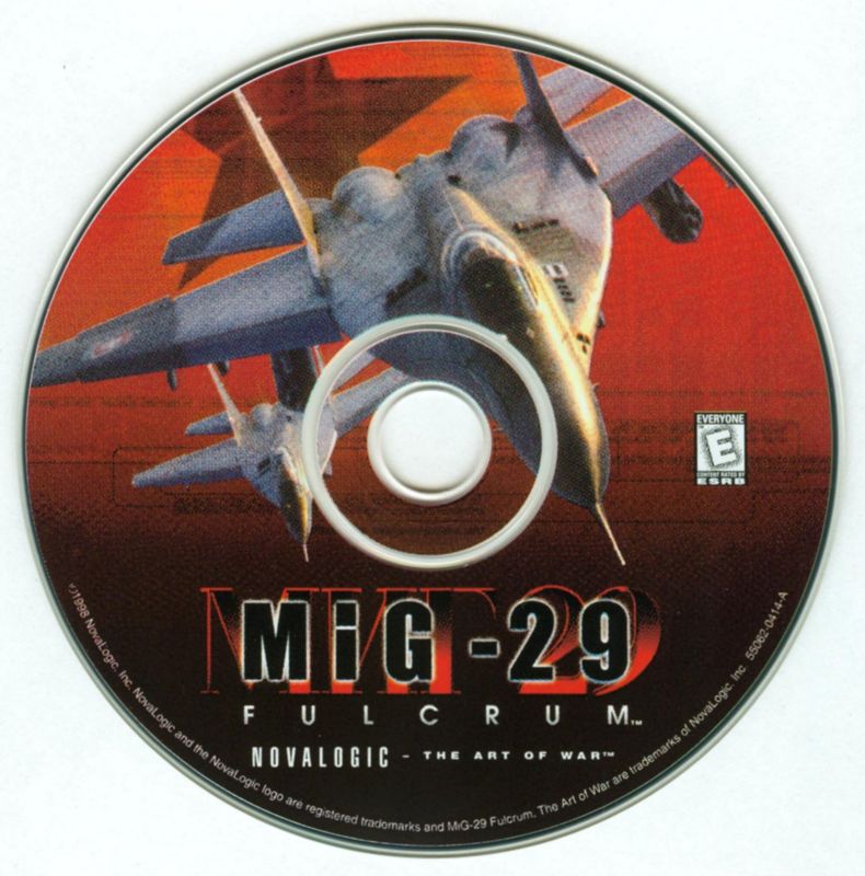 MiG-29 Fulcrum Microsoft Windows PC CD-PC Gamez USA