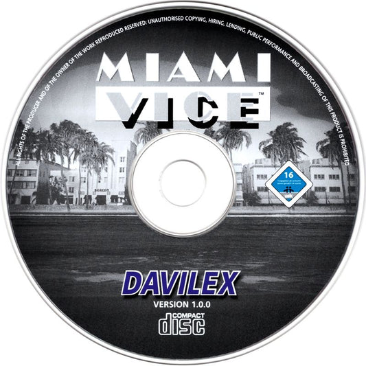 Miami Vice Microsoft Windows PC CD-PC Gamez USA
