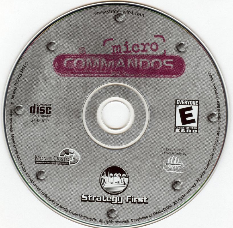 Micro Commandos Microsoft Windows PC CD-PC Gamez USA