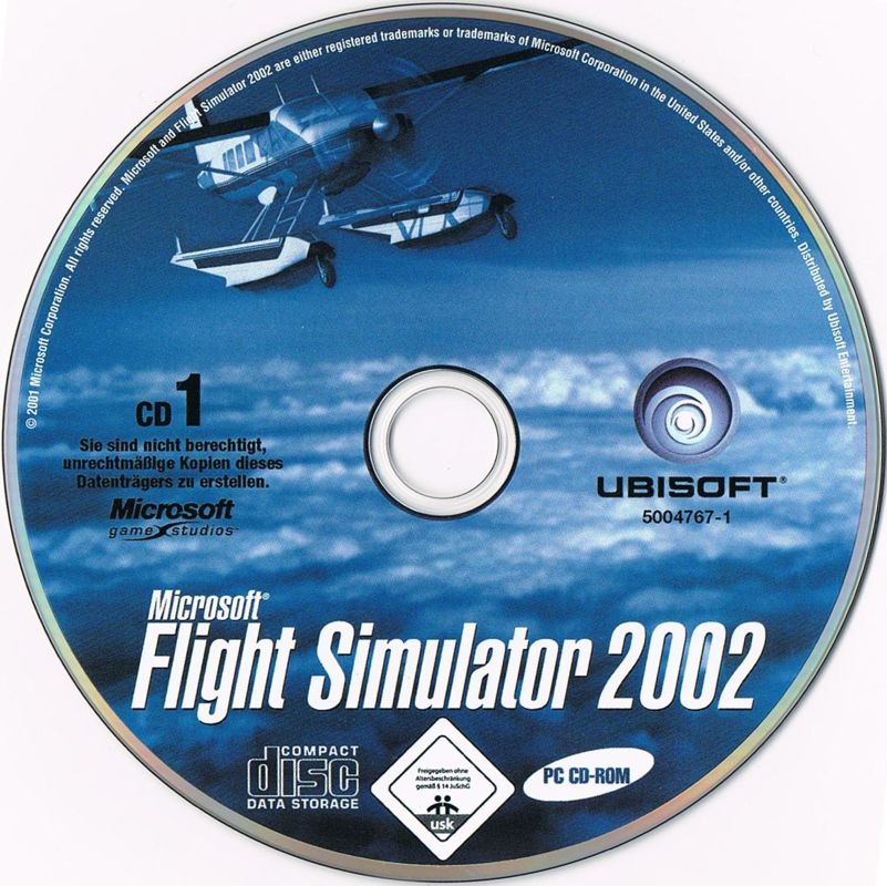 Microsoft Flight Simulator 2002 Disc 1-3 Microsoft Windows PC CD-PC Gamez USA