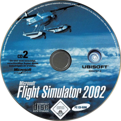 Microsoft Flight Simulator 2002 Disc 1-3 Microsoft Windows PC CD-PC Gamez USA