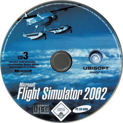 Microsoft Flight Simulator 2002 Disc 1-3 Microsoft Windows PC CD-PC Gamez USA