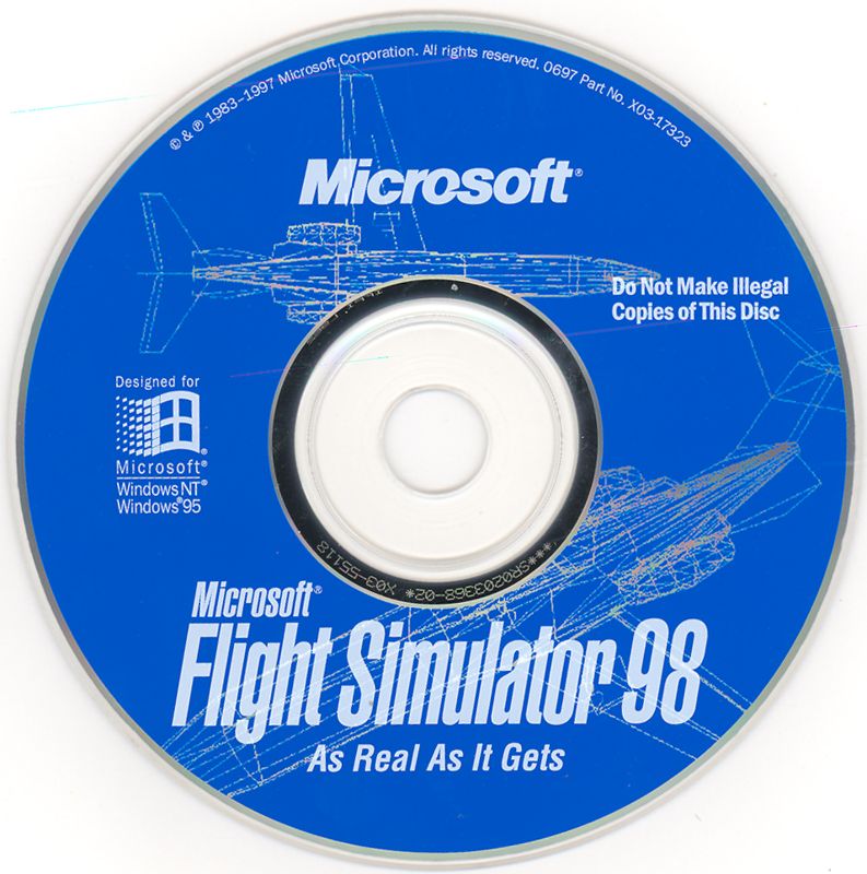 MICROSOFT FLIGHT SIMULATOR 98 Microsoft Windows PC CD-PC Gamez USA