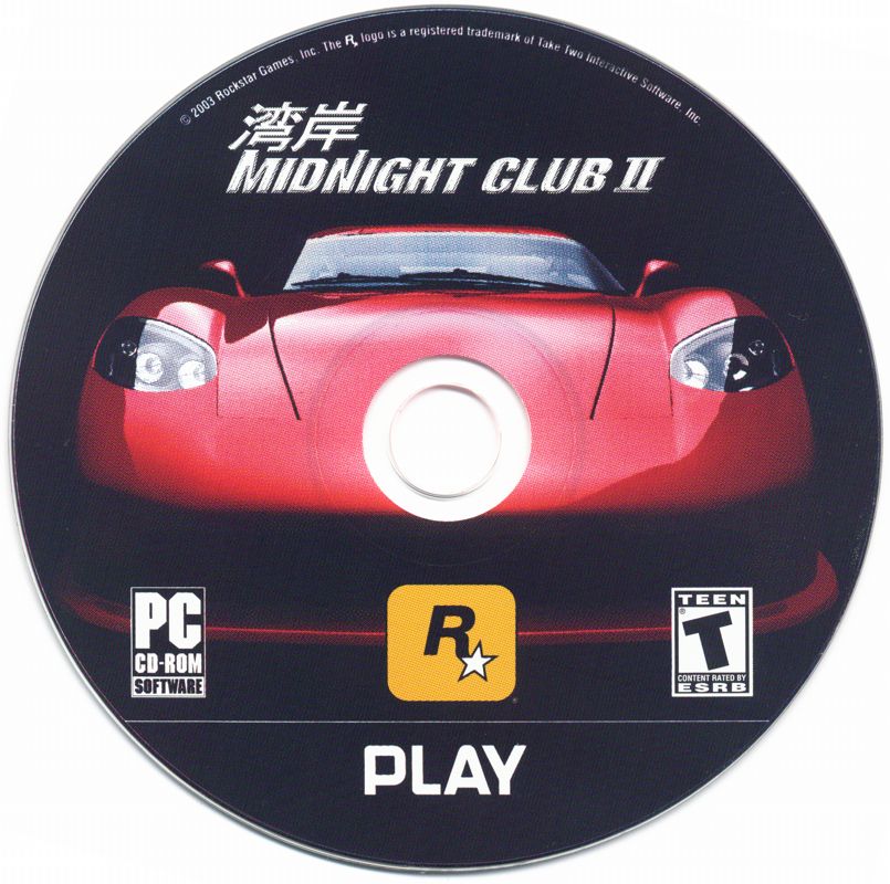 Midnight Club 2 Disc 1-2 Microsoft Windows PC CD-PC Gamez USA