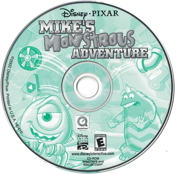 Mike's Monstrous Adventure Microsoft Windows PC CD-PC Gamez USA