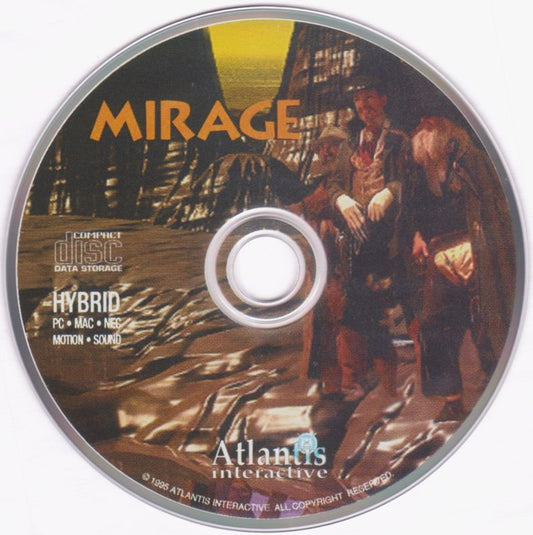 Mirage Disc 1-2 (1995) Microsoft Windows PC CD-PC Gamez USA