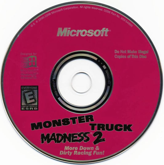 Monster Truck Madness 2 Microsoft Windows PC CD-PC Gamez USA