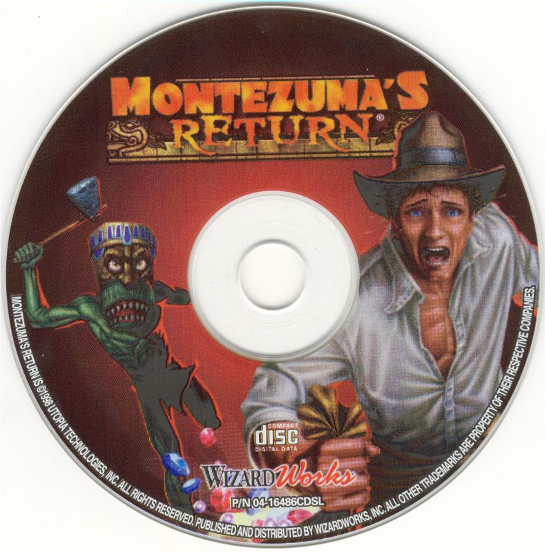 Montezuma's Return! Microsoft Windows PC CD-PC Gamez USA