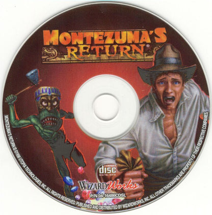 Montezuma's Return! Microsoft Windows PC CD-PC Gamez USA