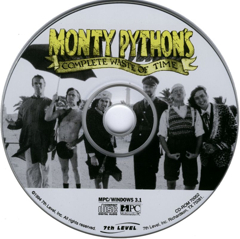 Classic Monty Python's Complete Waste of Time PC Game – PC Gamez USA