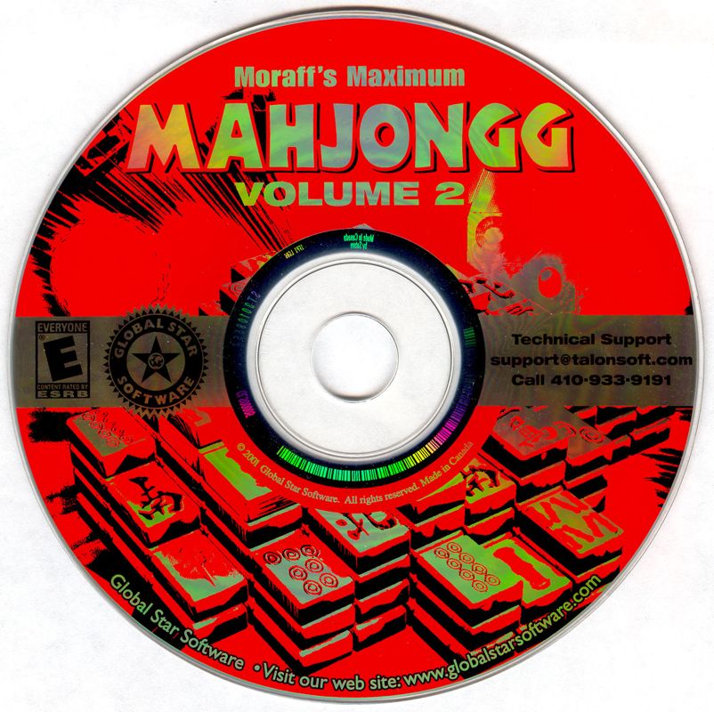 Moraff's Maximum Mahjongg Microsoft Windows PC CD-PC Gamez USA
