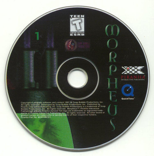 Morpheus Disc 1-3 Microsoft Windows PC CD-PC Gamez USA