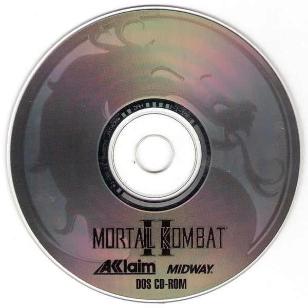 Mortal Kombat 2 1994 Microsoft Windows PC CD Acclaim Midway-PC Gamez USA