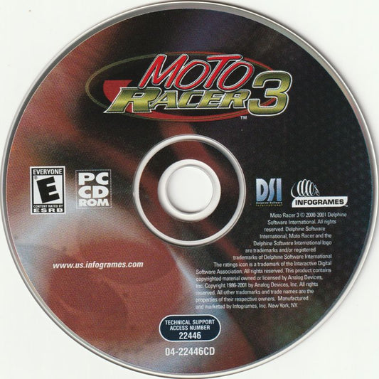 MotoRacer 3 Microsoft Windows PC CD-PC Gamez USA
