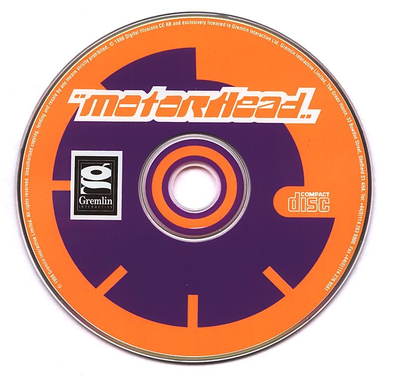 Motorhead 1998 Microsoft Windows PC CD Fox Interactive Gremlin Digital Illusions-PC Gamez USA