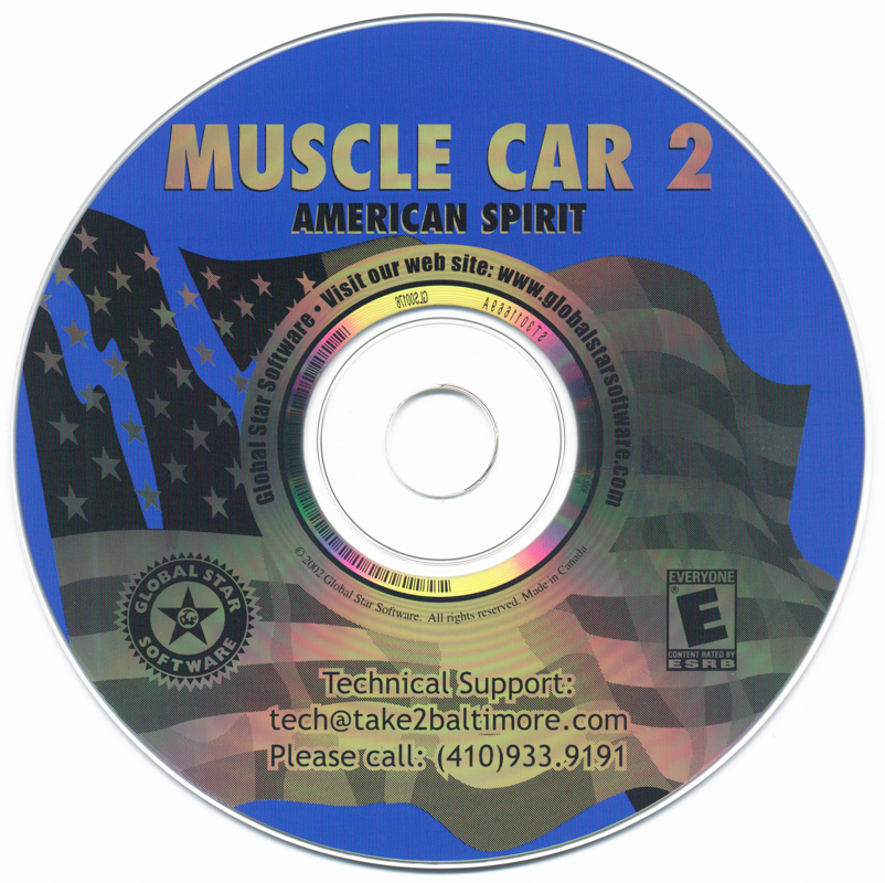 Muscle Car 2 American Spirit Microsoft Windows PC CD-PC Gamez USA
