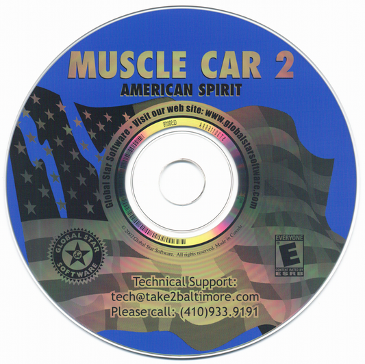 Muscle Car 2 American Spirit Microsoft Windows PC CD-PC Gamez USA