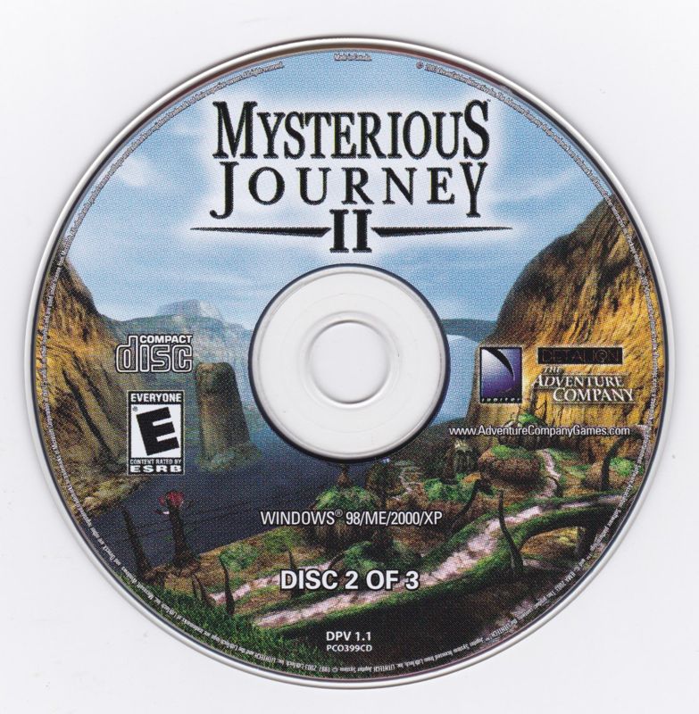 Mysterious Journey II Chameleon Disc 1-3 Microsoft Windows PC CD-PC Gamez USA