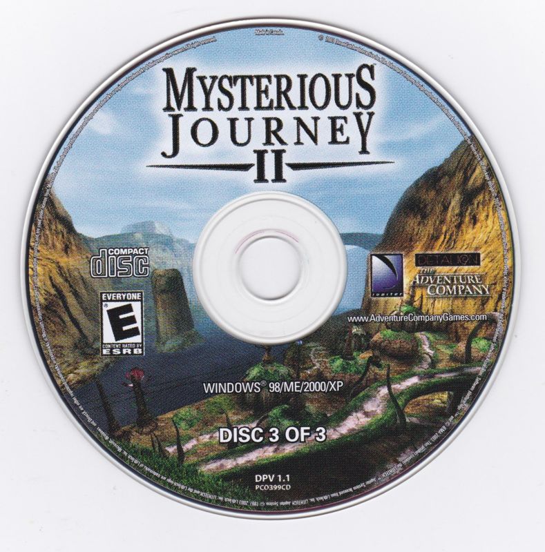 Mysterious Journey II Chameleon Disc 1-3 Microsoft Windows PC CD-PC Gamez USA
