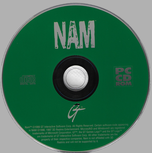 'NAM physical PC game CD - PC Gamez USA