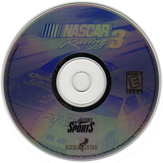 NASCAR Racing 3 Microsoft Windows PC CD-PC Gamez USA
