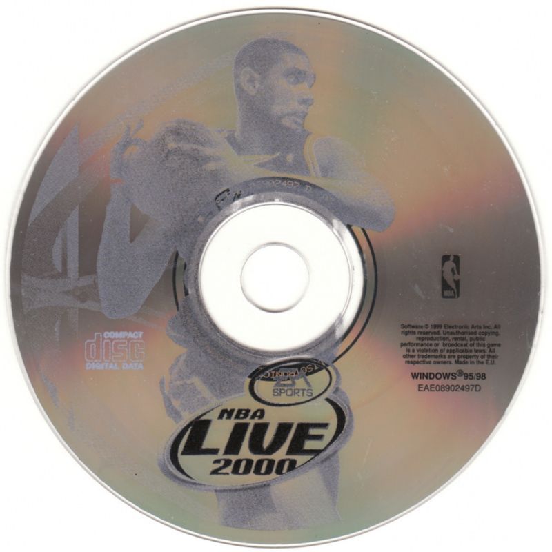 NBA Live 2000 Microsoft Windows PC CD-PC Gamez USA