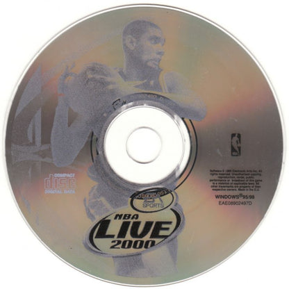 NBA Live 2000 Microsoft Windows PC CD-PC Gamez USA