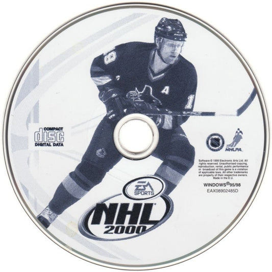 NHL 2000 Microsoft Windows PC CD-PC Gamez USA