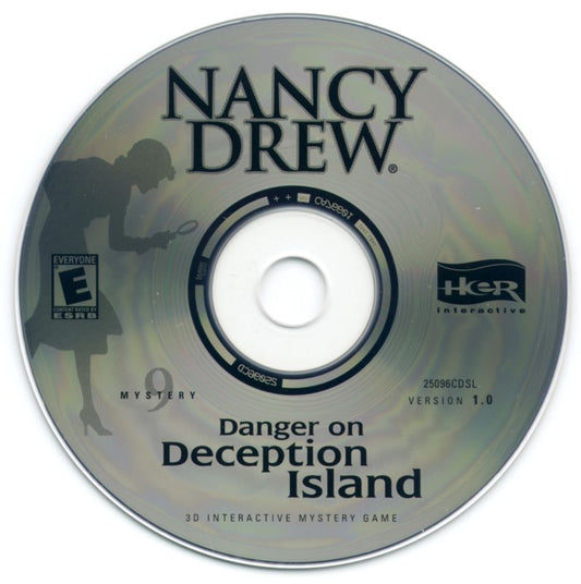 Nancy Drew Danger on Deception Island Microsoft Windows PC CD-PC Gamez USA