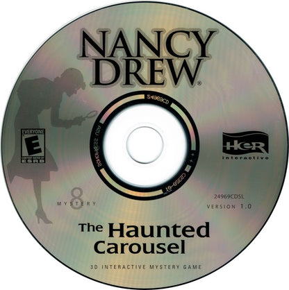 Nancy Drew Mystery 8 The Haunted Carousel Microsoft Windows PC CD-PC Gamez USA