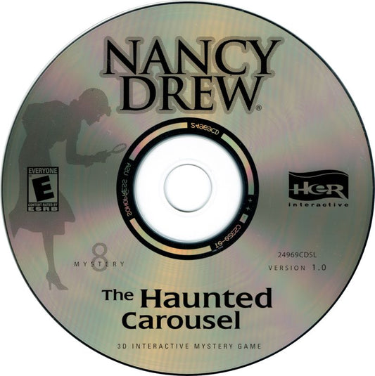 Nancy Drew Mystery 8 The Haunted Carousel Microsoft Windows PC CD-PC Gamez USA