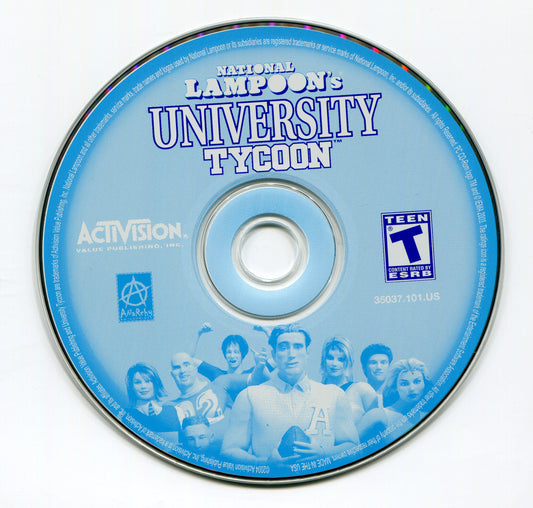 National Lampoon's University Tycoon Microsoft Windows PC CD-PC Gamez USA